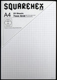 A4 Pad 7mm/3.5mm Squares